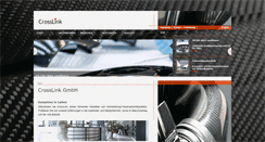 Desktop Screenshot of crosslink-fibertech.de